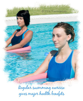 Regular swimming exercise gives major health benefits