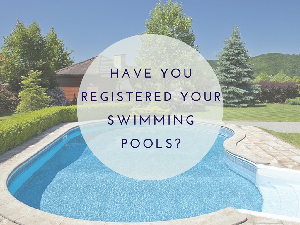 Registrered your swimming pool