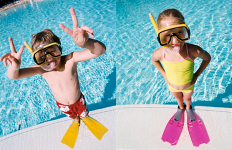 children swimming pool