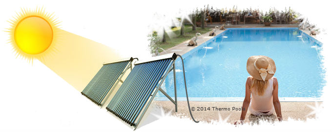 pool solar heating system