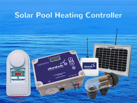 solar pool heating controller