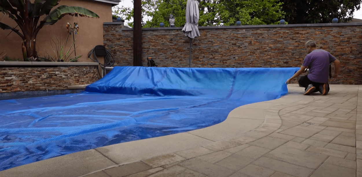 Solar Pool Cover Reel for Convenience