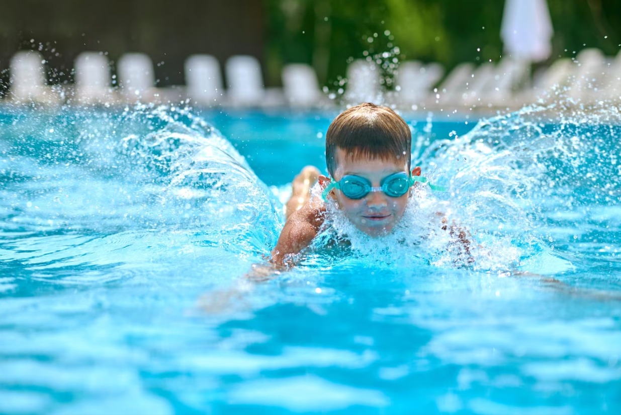 solar pool heating system