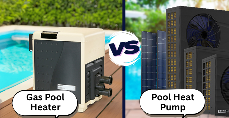gas pool heating vs pool heat pump