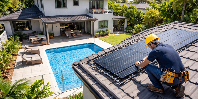 Solar Pool Heater Repair Near Me in Sydney