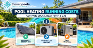 pool heating running costs australia