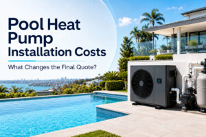 pool heat pump installation costs what changes the final quote
