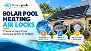Solar Pool Heating Air Locks